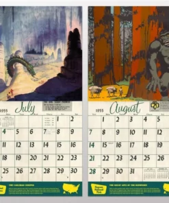 2022 National Park Monsters Calendar