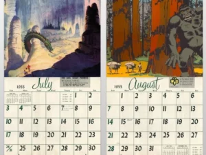 2022 National Park Monsters Calendar