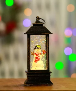 (🎄Early Christmas Sale NOW-50% OFF) LED Lighted Spinning Christmas Lantern🔥Buy More Save More🔥