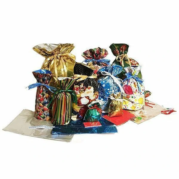 (VENDITA DI NATALE ORA - 48% OFF) Sacchetti di Regali di Natale cù cordoncini