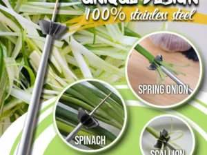 (🔥HOT SALE NOW-50% OFF)-Stainless Steel Plum Blossom Onion Cutter🔥BUY 2 GET 1 FREE NOW
