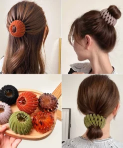 🎅 (EARLY CHRISTMAS SALE - 48% OFF) Lazy Bird's Nest Plate Hairpin