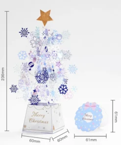 🎅(Early Christmas Sale - Save 50% OFF)Crystal Christmas Tree Pop Up Cards