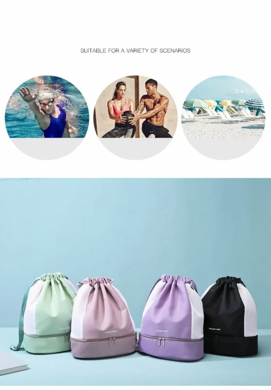 🔥Waterproof Foldable Travel Gym Swim Bag