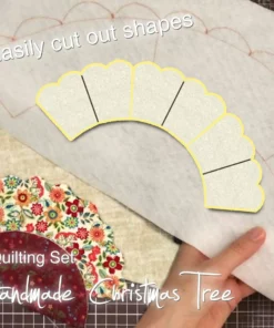 (🎄Early-Christmas-Hot-Sale)Handmade Christmas Tree Quilting Set (7PCS)