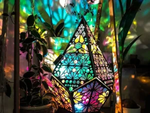 Hot Sale-20%OFF🔥Bohemian Light - Gifts For Her- Bohemian Decor - Wooden Lamp