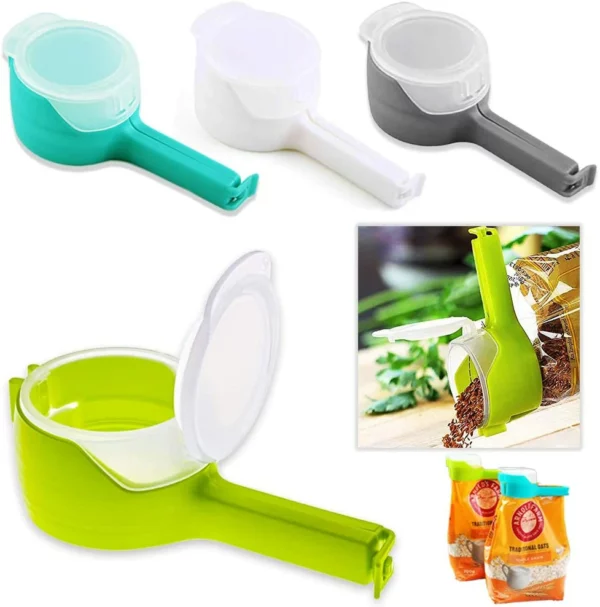 (🔥HOT SALE NOW-48% OFF)SEAL POUR FOOD STORAGE BAG CLIP (🔥BUY 5 GET 3 FREE)