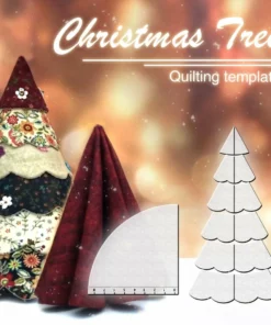 （🎄Early-Christmas-Hot-Sale）Handmade Christmas Tree Quilting Set (7PCS)