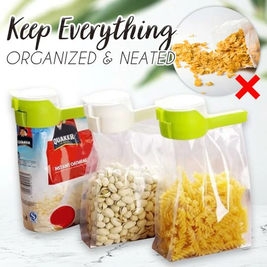 (🔥HOT SALE NOW--48%OFF)Fresh Keeper Seal & Pour Bag Clips