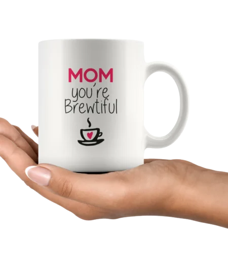 Tasse de fête des mères « Maman, tu es brassée »