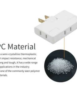 180 Degree Rotate Socket Household Two Hole Wireless Converter