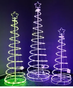 The Choreographed Light Show Tree