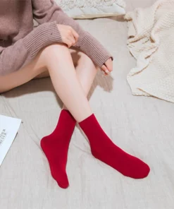 (🎄Snemma jólasala NÚNA-50% AFSLÁTTUR) Velvet Winter Thermal Socks