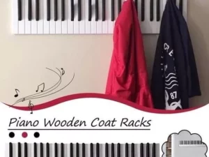 🔥Hot products🔥Piano Wooden Coat Racks