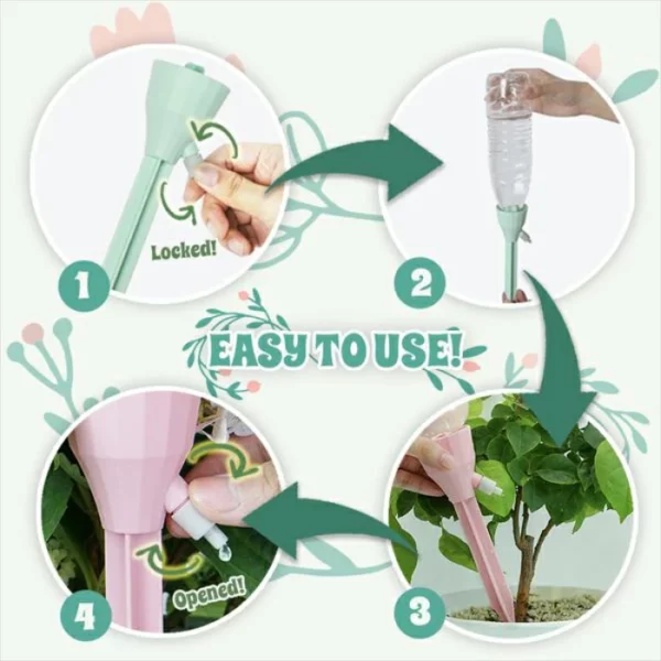 (Bag-ong Tuig nga Hot Sale- 50% OFF) Adjustable Self Watering Tool(3 pcs)