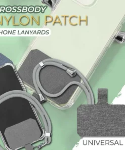 (🌲CHRISTMAS SALE NOW-50% OFF) -Universal Crossbody Nylon Patch Phone Lanyards-Buy 4 Get Extra 25% OFF