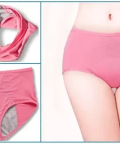 5Pcs/Set High Waist Leak Proof Panties （You Can Remark Product Color And Quantity At Checkout）