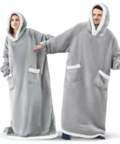 [Božićna i zimska rasprodaja] - Unisex udobna prevelika deka s kapuljačom