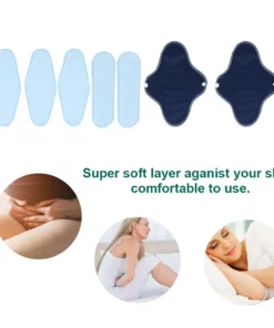 （🔥A Big Discount ）Ultra-thick Polar Fleece Sanitary Pads Value PACK For Bladder Leakage（8pcs）