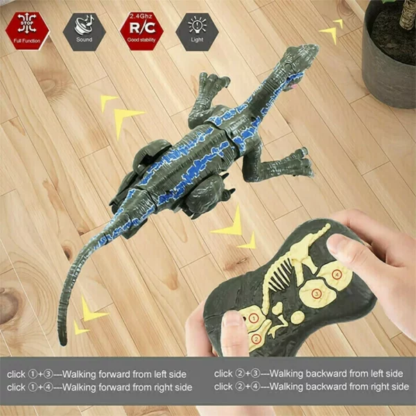 (CHRISTMAS PRE SALE - 50% OFF)💥Remote Control Dinosaur Toys