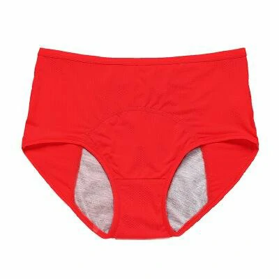 5Pcs/Set High Waist Leak Proof Panties （Maaari mong banggitin ang Kulay at Dami ng Produkto Sa Checkout）