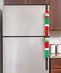 SNOWMAN KITCHEN HANDLE DOOR COVERS (SET OF 3)