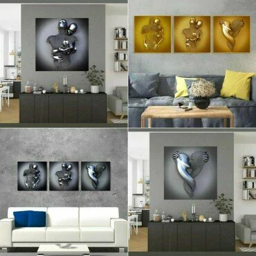 💞 Last Day Promotion 50% OFF 💞 Love Heart Gray-3D Art Wall Decor-Anniversary Gift