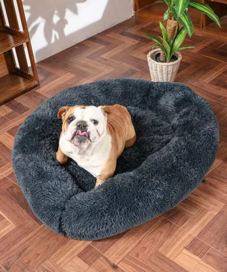 (Laatstedagpromotie, 55% KORTING)Comfortabel kalmerend honden-/kattenbed