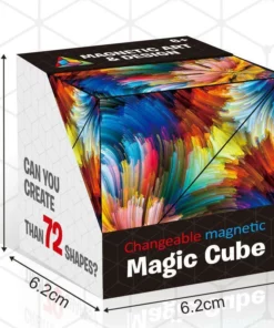 (50% di sconto sui saldi)Regali per bambini🎁🎄CUBO MAGICO MAGNETICO CAMBIABILE