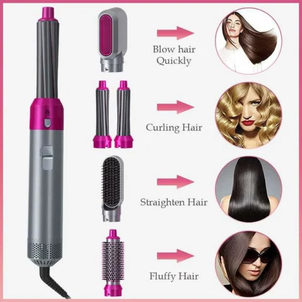 Multi-Head Hot Wind Comb