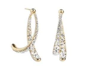 LAST DAY 70% OFF--Cross Curved Earrings✨