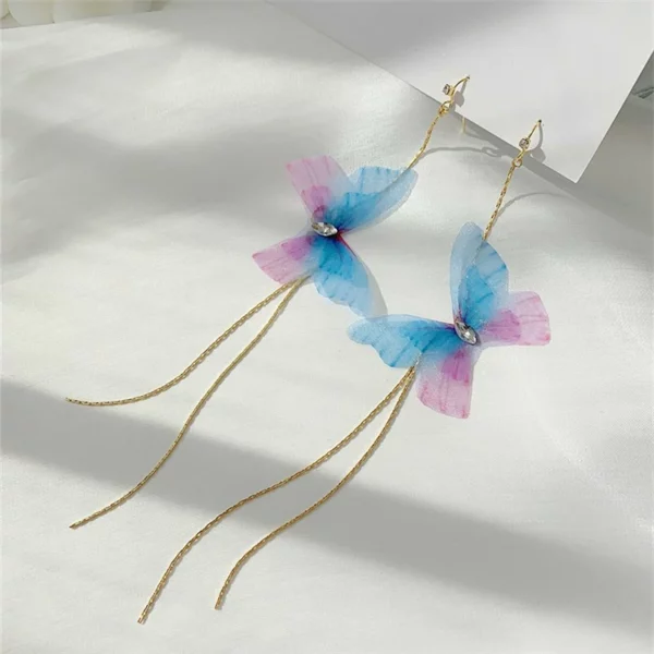 Earring Butterfly Yarn