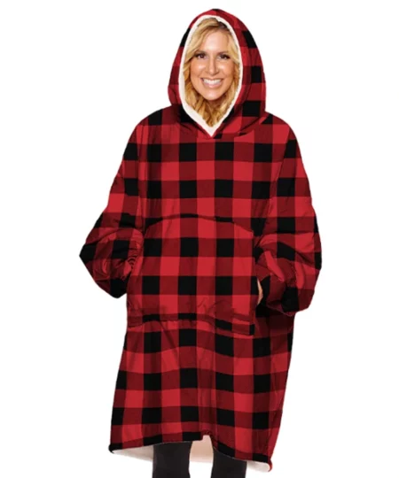 [Božićna i zimska rasprodaja] - Unisex udobna prevelika deka s kapuljačom