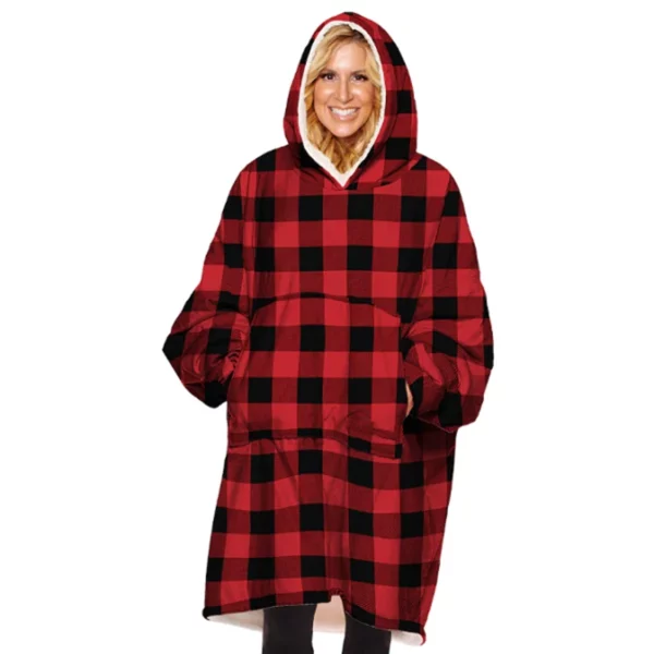 [Ọrịre ekeresimesi na oge oyi] - Unisex Comfy Oversize Hoodie Blanket