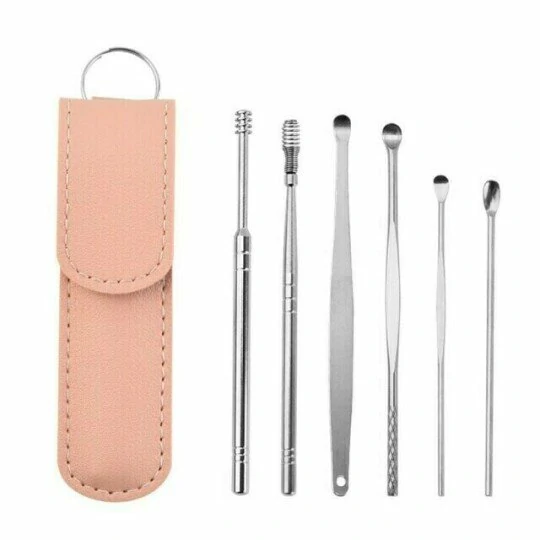 (🎄CHRISTMAS HOT SALE SAIKI-50% OFF)-Inovatif Spring EarWax Cleaner Tool Set