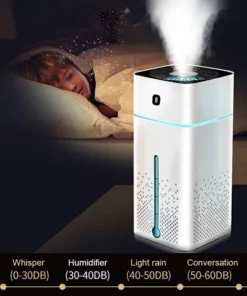 (🎈Regalo de Navidad para padres - 30 % de descuento) Humidificadores de aire ultrasónicos inteligentes