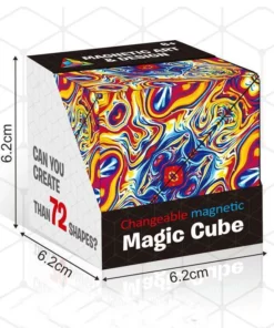 (50% di sconto sui saldi)Regali per bambini🎁🎄CUBO MAGICO MAGNETICO CAMBIABILE