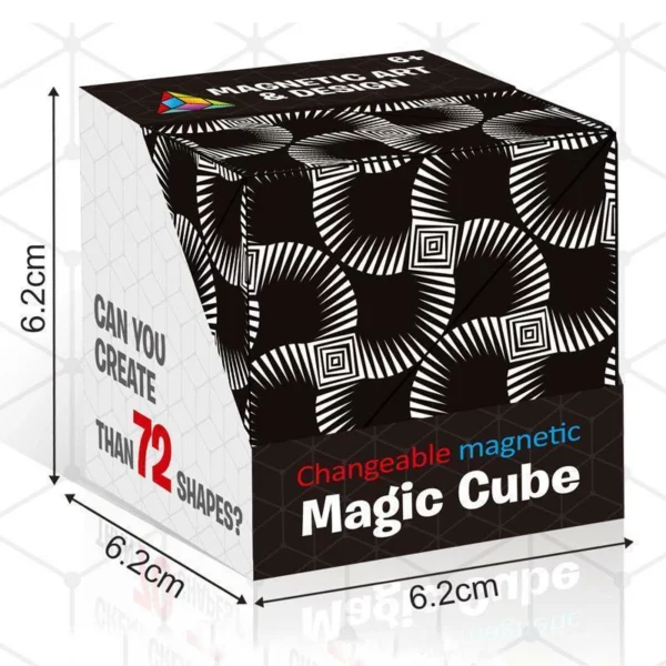 (50 % de réduction sur la vente)Cadeaux pour les enfants🎁🎄CUBE MAGIQUE MAGNÉTIQUE MODIFIABLE