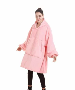 [Christmas & Winter Sale] - Unisex Comfy Oversize Hoodie Blanket