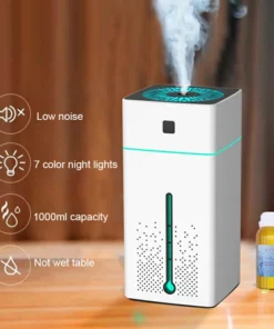 (🎈 Onyinye ekeresimesi maka ndị nne na nna - 30% kwụsịrị) Smart Ultrasonic Air Humidifiers