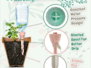 (New Year Hot Sale- 50% OFF) Adjustable Self Watering Tool(3 pcs)