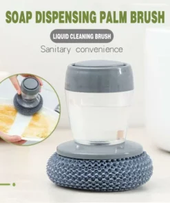 🌲Christmas Promotion 50% Off - Kitchen Soap Dispensing Palm Brush