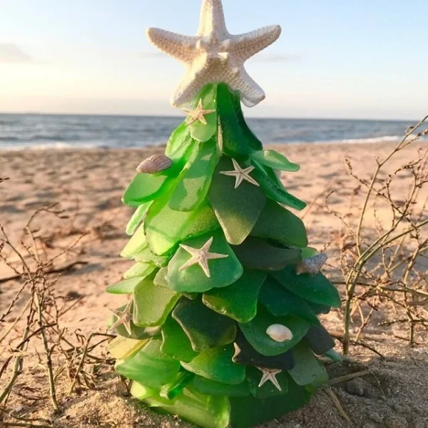 (🎅Early Xmas Sale ) CHRISTMAS SEA GLASS TREE