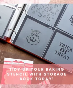 [🎄Christmas Pre-Sale 50% OFF🎅] Bakerina™ Stencil Storage Book