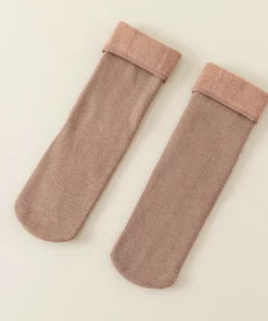 (🎄Oferta anticipada de Navidad AHORA - 50 % DE DESCUENTO) Calcetines térmicos de invierno de terciopelo