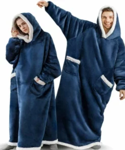 [Ọrịre ekeresimesi na oge oyi] - Unisex Comfy Oversize Hoodie Blanket