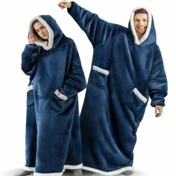 [Natal & Winter Sale] - Unisex Comfy Oversize Hoodie Blanket