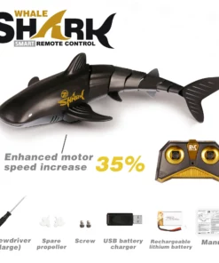 (50% OFF-Sale)Gifts For Children🎁2.4G Realistic Remote Control Shark Toy