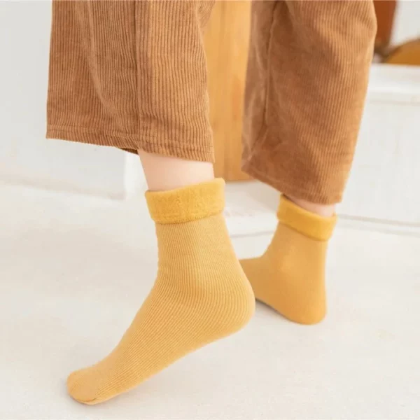 (🎄Oferta anticipada de Navidad AHORA - 50 % DE DESCUENTO) Calcetines térmicos de invierno de terciopelo