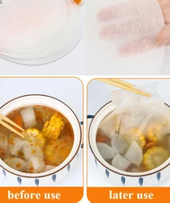 New Year Promotion 50% Off -🔥Household Food Soup Oil Absorbing Paper